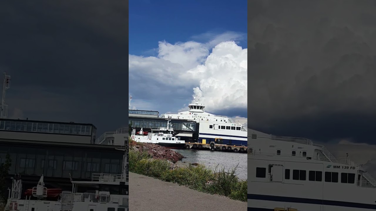 Паром Хортен - Мосс, Ferge Horten - Moss, Norge 