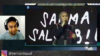 Salma Salsabil - Kisah Cintaku (Noah) | SINGER REACTION