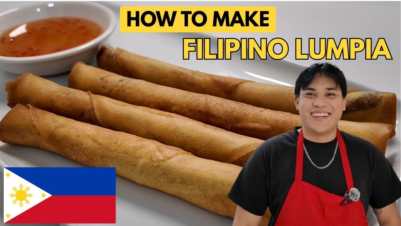 HOW TO MAKE FILIPINO SPRING ROLLS LUMPIA