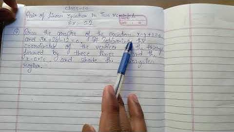 Draw the graphs of the equation x-y+1=0 and 3x+2y-12=0. Determine the coordinates of the vertices of