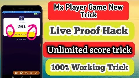 Mx player game 100% Working Trick || Mx Player game hack trick 2021