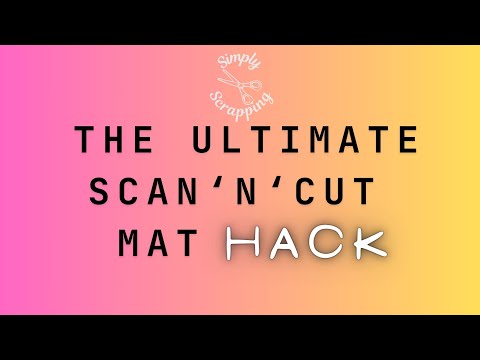 Save Big $ with this Scan N Cut Mat Hack