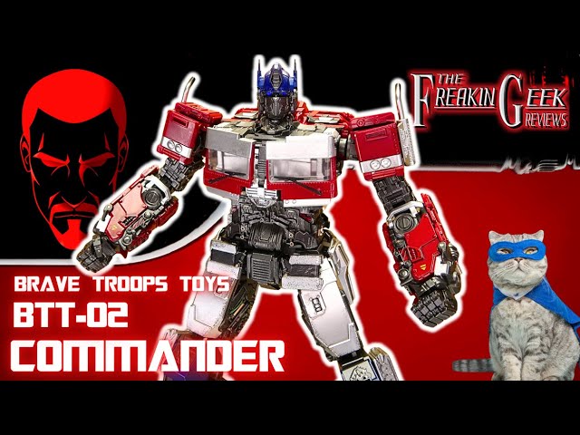 GRANDE | Brave Troops Toys BTT-02 COMMANDER (RotB OptimusPrime