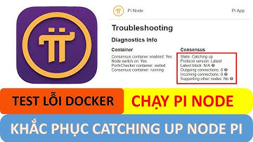 TEST LỖI DOCKER CHẠY PI NODE LỖI CATCHING UP #investtv #docker #pinode #lỗipinode #catchingup