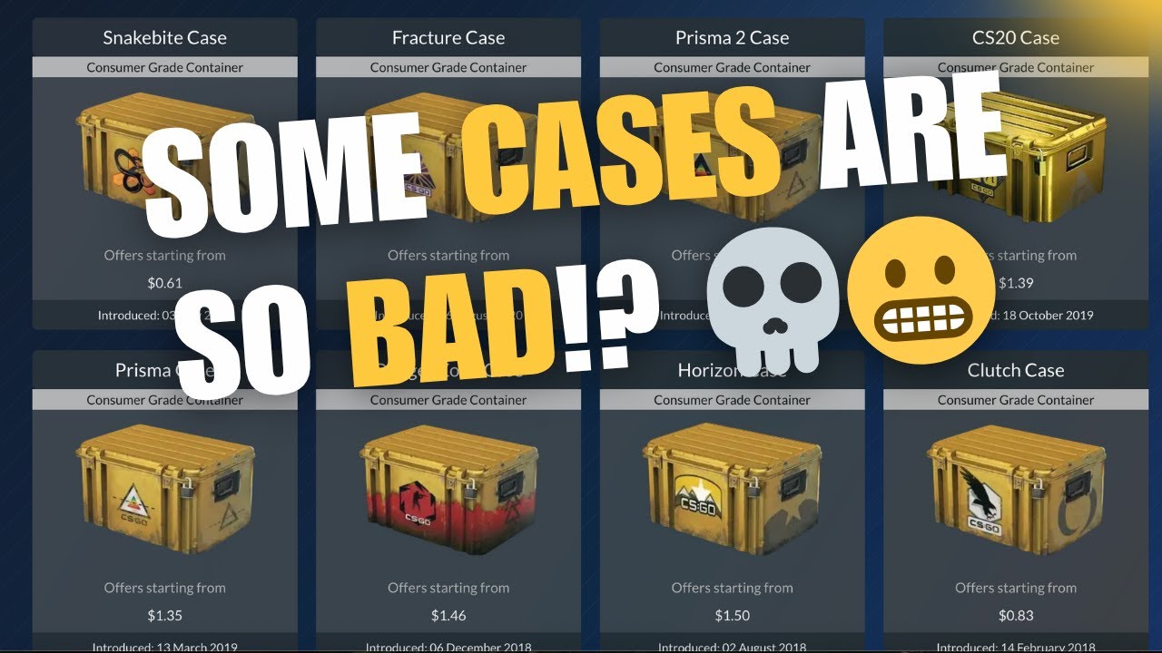 My TOP SKINS out of EVERY CASE ranked by a CS Beginner - PART 1 - YouTube