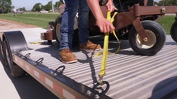 How to Properly Tie Down a Grasshopper FrontMount Zero-Turn Mower