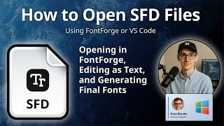 How to Open SFD Files (FontForge Spline Font Database)