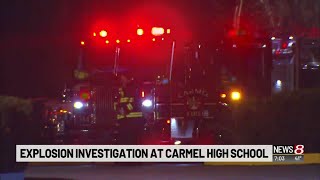 Explosion at Carmel High School injures 2