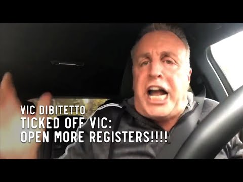 Ticked Off Vic: Open more registers!!!!