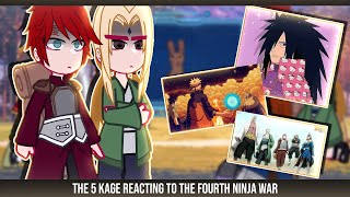 •The 5 Kage reacting à Quarta Guerra Ninja• ◆Bielly - Inagaki◆
