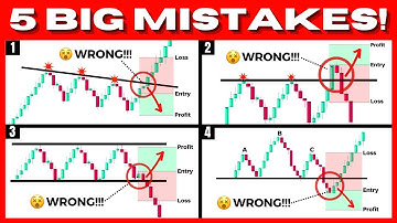 5 BIGGEST Trading Mistakes That Will Make You Lose Forever (Painful To See.....)