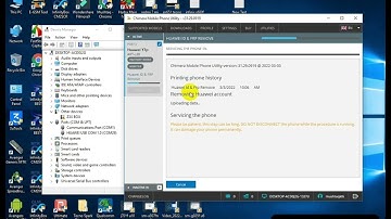 HUAWEI Y7P (ART-L28) HUAWEI ID REMOVE WITH CHIMERA TOOL.....