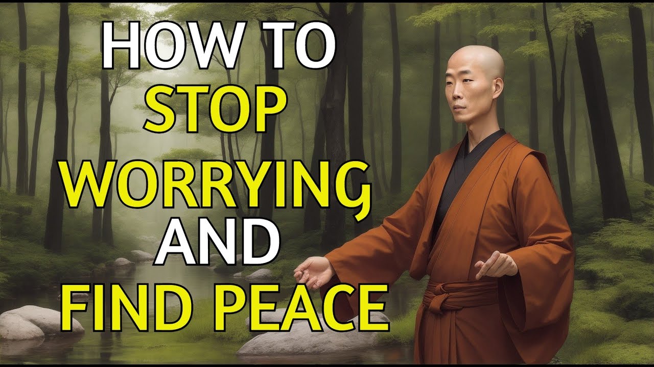 HOW TO STOP WORRYING AND FIND PEACE | Bag of worries on head | Zen story on worries |