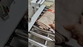 Carpet roll PP strapping sealing packaging machine