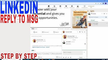 ✅  How To Reply Someone In LinkedIn 🔴