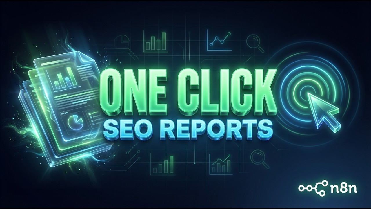 كيف تُنشئ تقارير SEO احترافية تلقائياً باستخدام n8n