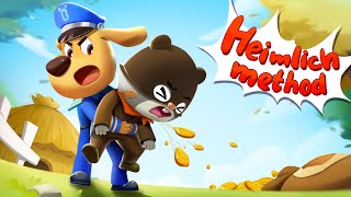 Don't Get Things in Your Nose And Mouth | Safety Cartoon | Kids Cartoon | Sheriff Labrador