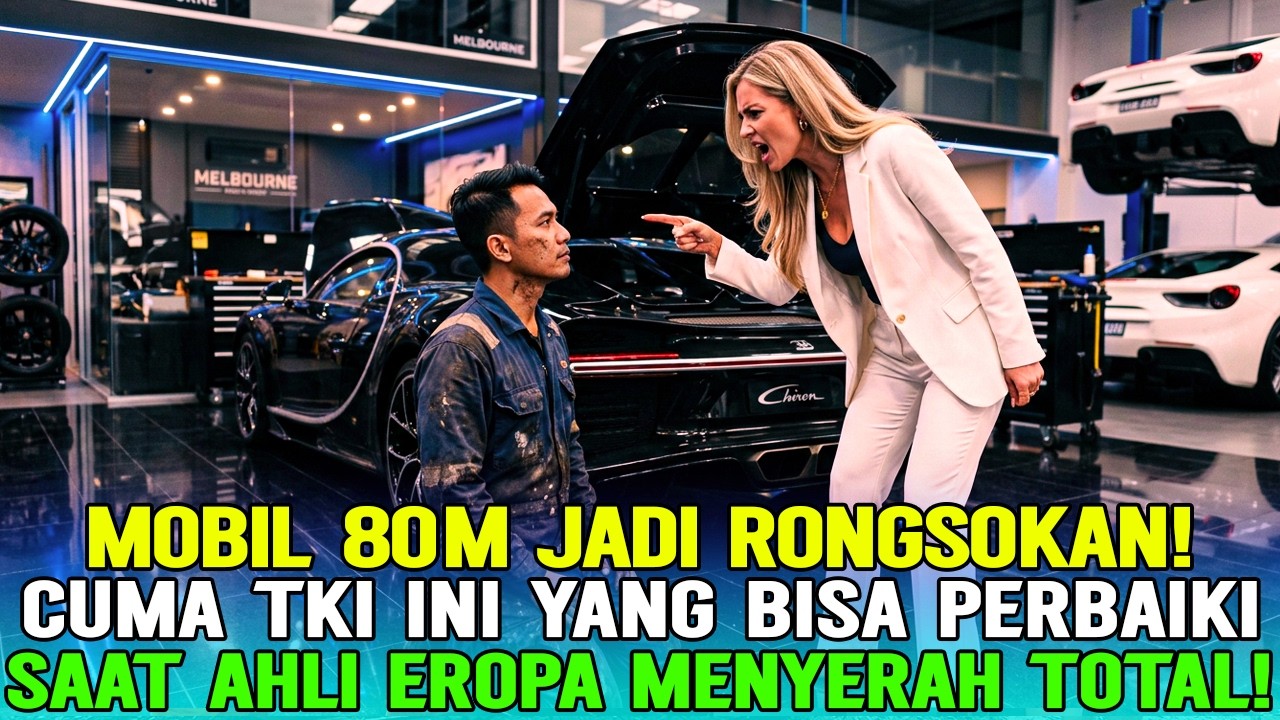 BULE CANTIK MENYESAL‼️DIUSIR KARENA MISKIN, TERNYATA TKI MADIUN INI PENYELAMAT BUGATTI 80 MILIARNYA!