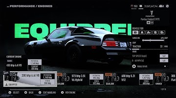 Pontiac Firebird (1977) B Class Race Build NFS Unbound