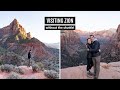 Zion National Park WITHOUT the shuttle | Canyon Overlook, Northgate Peaks, & the Watchman Trail