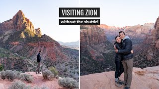 Zion National Park WITHOUT the shuttle | Canyon Overlook, Northgate Peaks, & the Watchman Trail