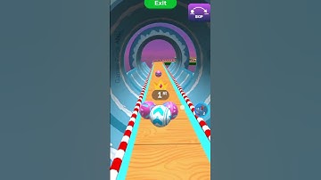 Sky Rolling Ball 3D - Racing Winner || SpeedRun Gameplay, Android IOS|| #shorts #skyrollingball