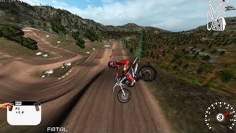 Highlight: MX Sim - Setting a  Personal Record on VlastMX: Squid Squad Compound Motocross on Mx Simu