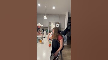 Calling my husband "babe" in front of my family and this happened #shorts