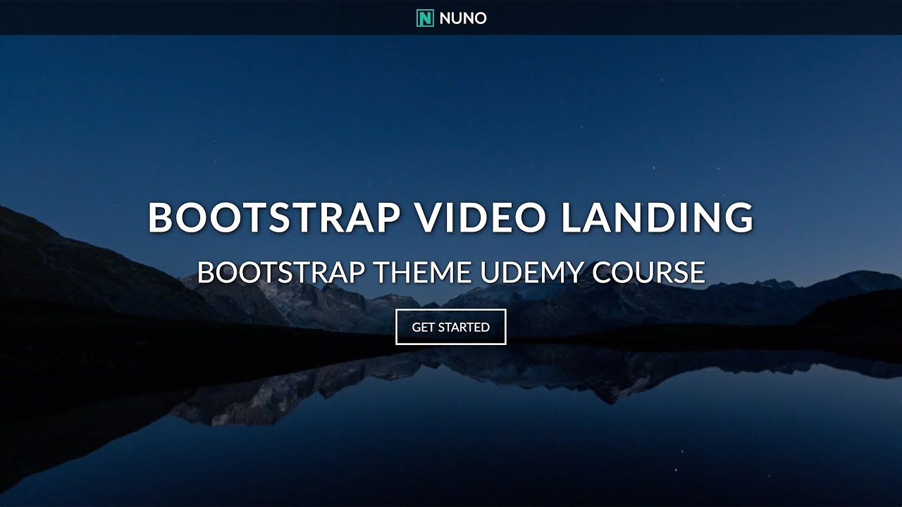 Create visually stunning websites with Bootstrap 5 background video Download for free