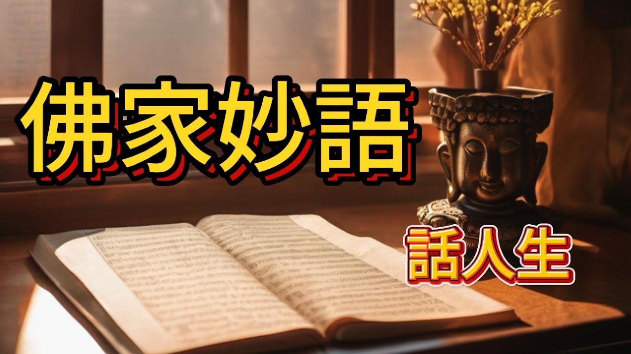 佛家妙語話人生-35 
