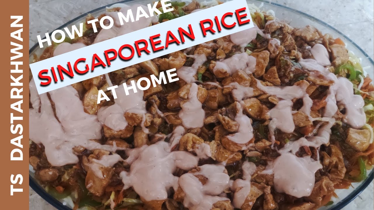 Easy & Quick Singaporean Rice Recipe 2022 How To Make Singaporean