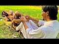 ASMR BEST TINGLING MASSAGE TIKLISH GUY LEG &amp;FOOT MASSAGE CHAMKLE MASTER 