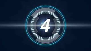 Free 4K Videos Futuristic Countdown Timer