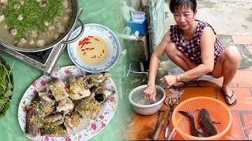 LẨU CHÁO CÁ LÓC ĐỒNG RAU MÁ ẤM LÒNG CHIỀU MƯA MỜI CẢ NHÀ CÙNG ĂN NHÉ NGON CÙNG NHÂN LÊ