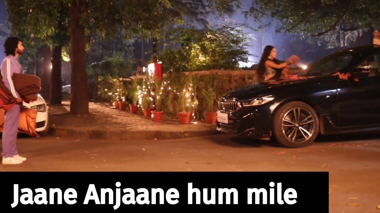 Jaane Anjaane hum mile | Reet ne lagaye car pe patakhe | zee tv | On location 