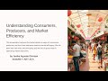 Understanding Consumers, Producers, and Market Efficiency - Introduction to Microeconomics