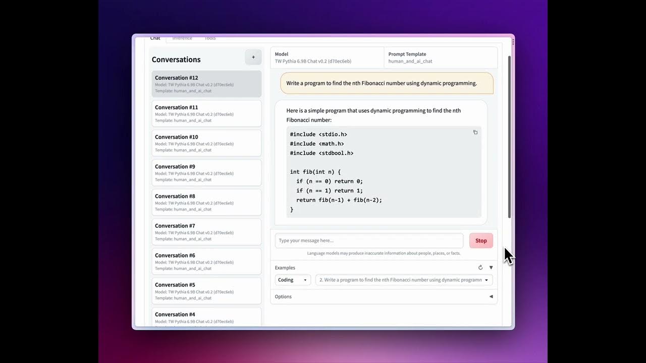 LLM Tuner - Chat UI in 