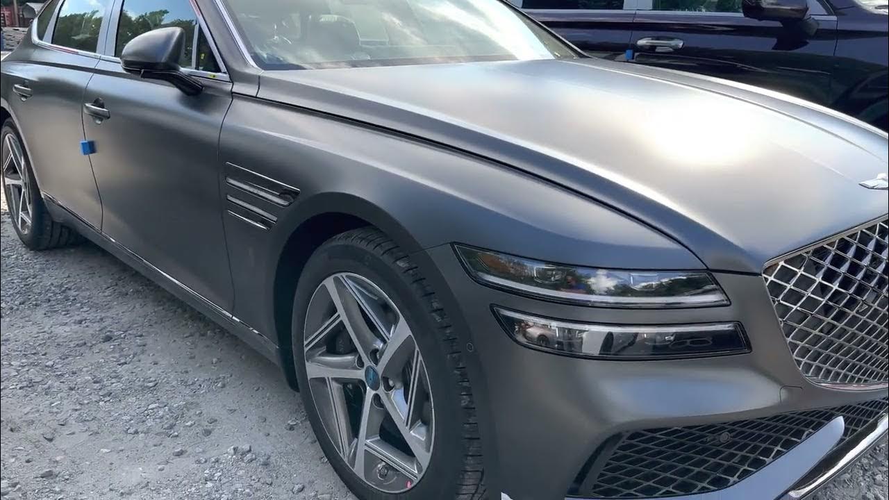 Makalu Gray (Matte) 2023 Genesis G80 2.5T Prestige YouTube