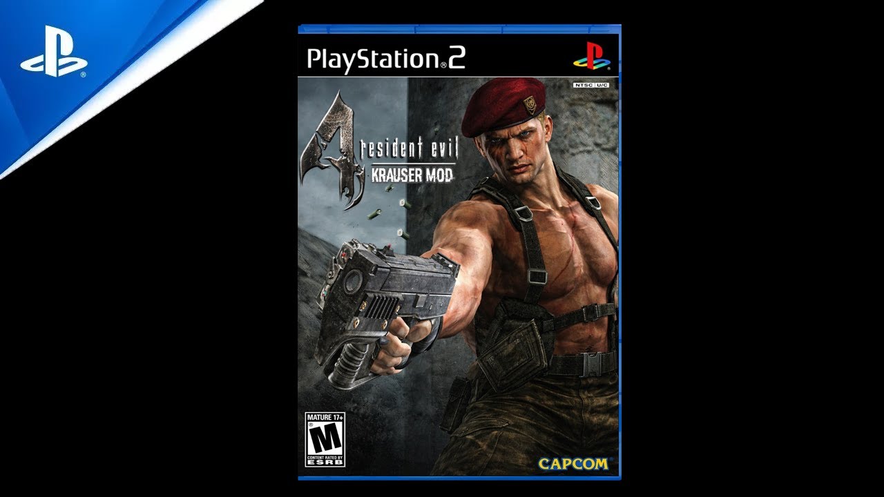 NOVO RESIDENT EVIL 4 (MOD DO JACK KRAUSER) O VILÃO CHEGOU PRA DOMINAR 100% ATUALIZADO PLAYSTATION 2