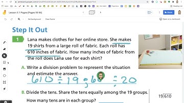 5th Grade Into Math Lesson 3.1