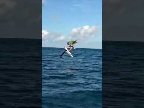 Nikolas Plytas World's First Surf Foilboarding Double Backflip