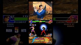 Robert vs Lucky COMBO - #kof #kof98 #fightcade #snk #combos #fyp