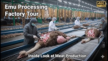 Factory Secrets: Unveiling Ostrich Meat & Leather Production