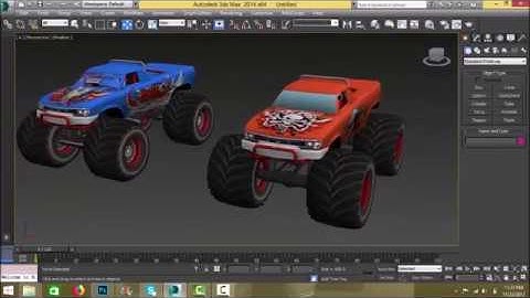 How To apply Texture in model 3Ds Max 2014