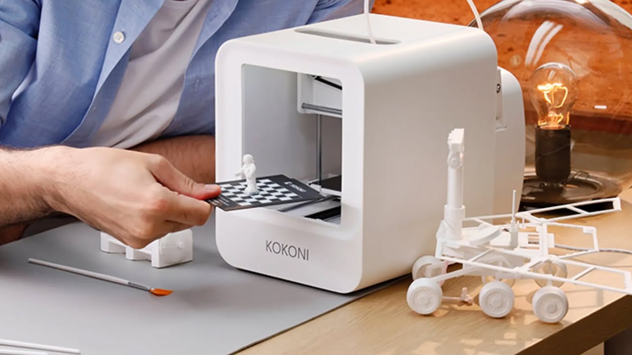 KOKONI 3D Printer with Instant AI 3D Modeling unboxing by NewMan DIY