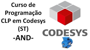 Programação de CLP em CODESYS -ST | Aula 1-AND