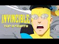 Invincible: Top 3 Battle Scenes | Invincible | Prime Video