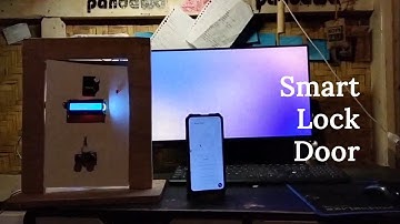 SMART LOCK DOOR WITH BLYNK MONITORING & CONTROLING