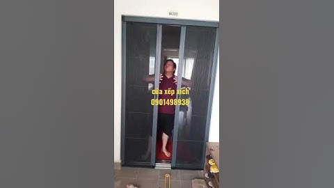 Cửa đi xếp xích chống côn trùng, kéo trơn mượt, siêu xịn xò. Giá tốt cho đại lí toàn quốc.
