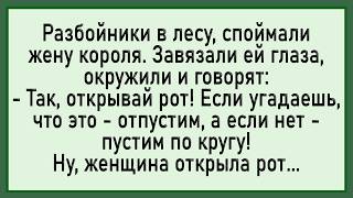 Как разбойники жену короля поймали! Сборник свежих анекдотов! Юмор!